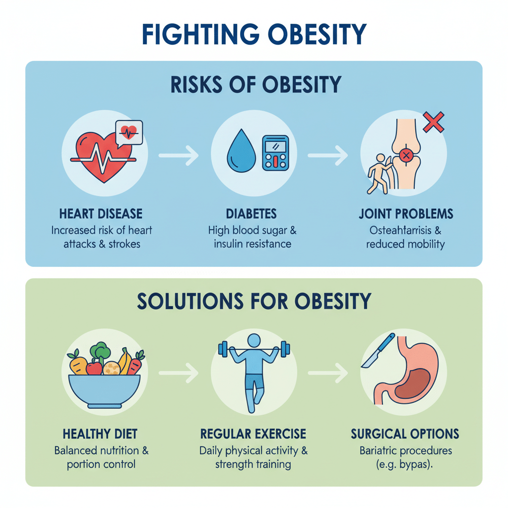 Adipositas Risiken und Lösungen