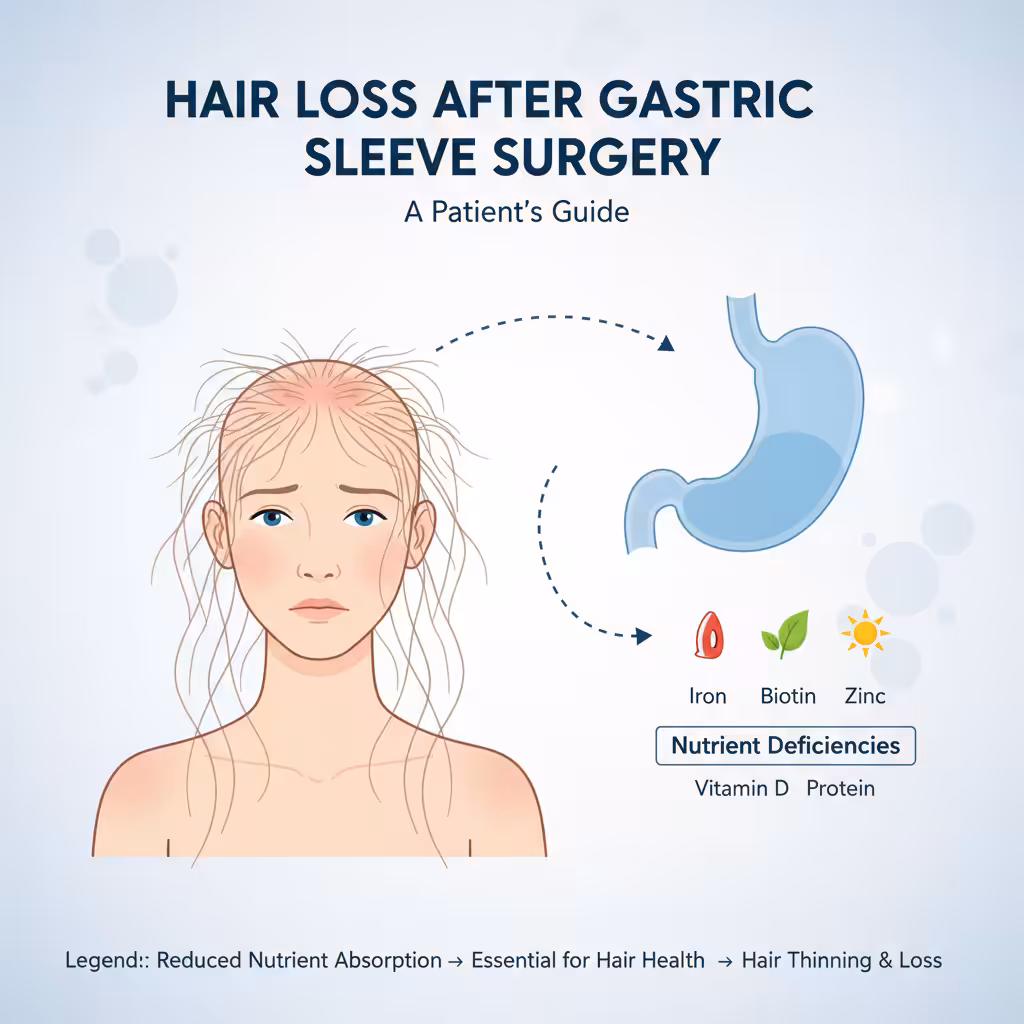 Hair Loss After Gastric Sleeve Surgery Hair Loss After Gastric Sleeve Surgery