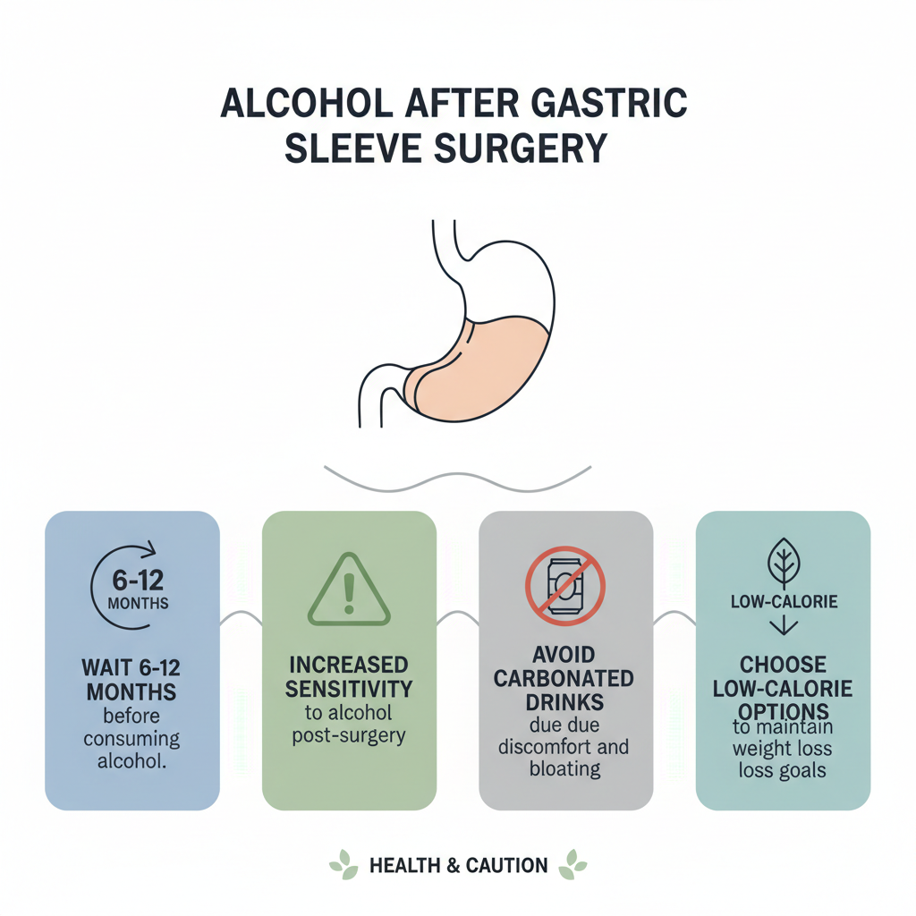 alcohol after gastric sleeve