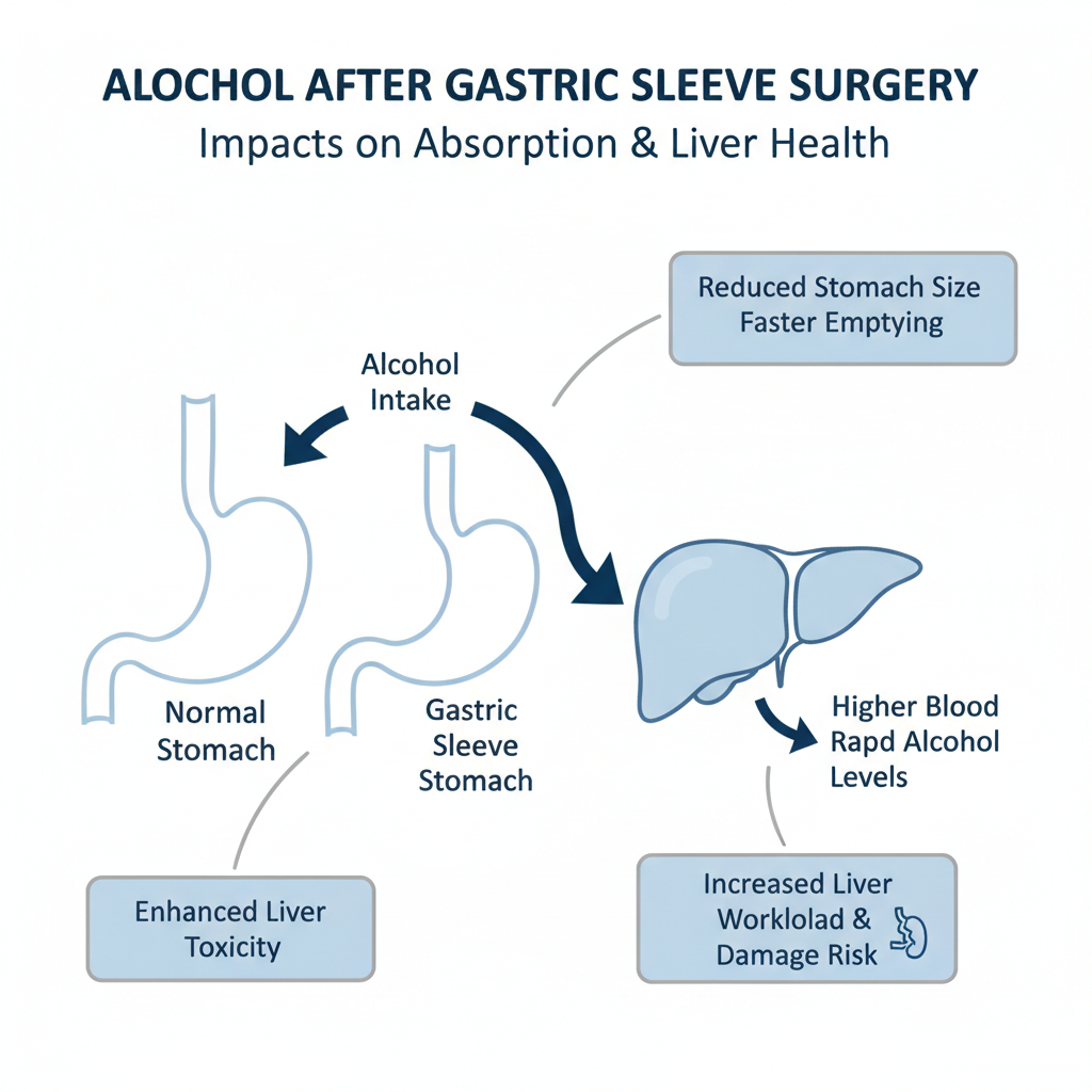drink alcohol after gastric sleeve