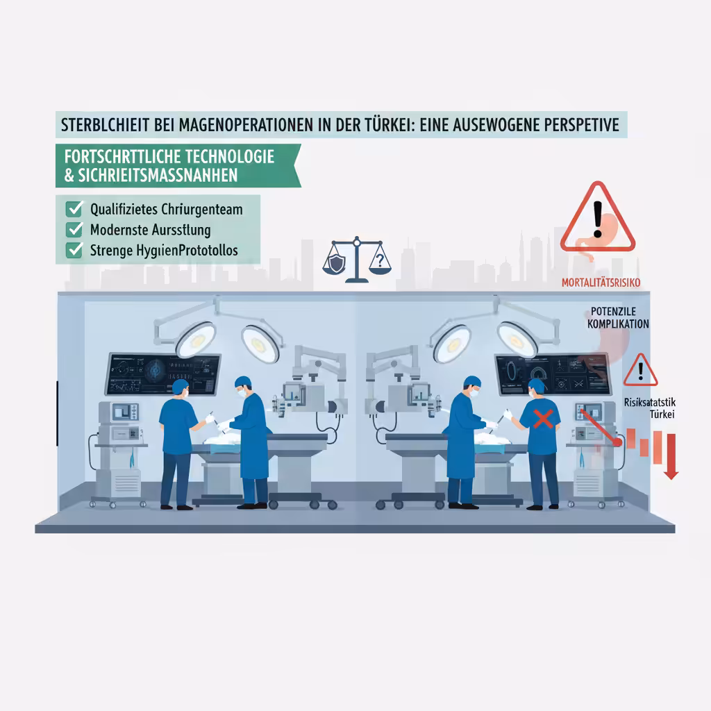 Wie sicher ist eine Magenverkleinerung in der Türkei? magen-op türkei tot
