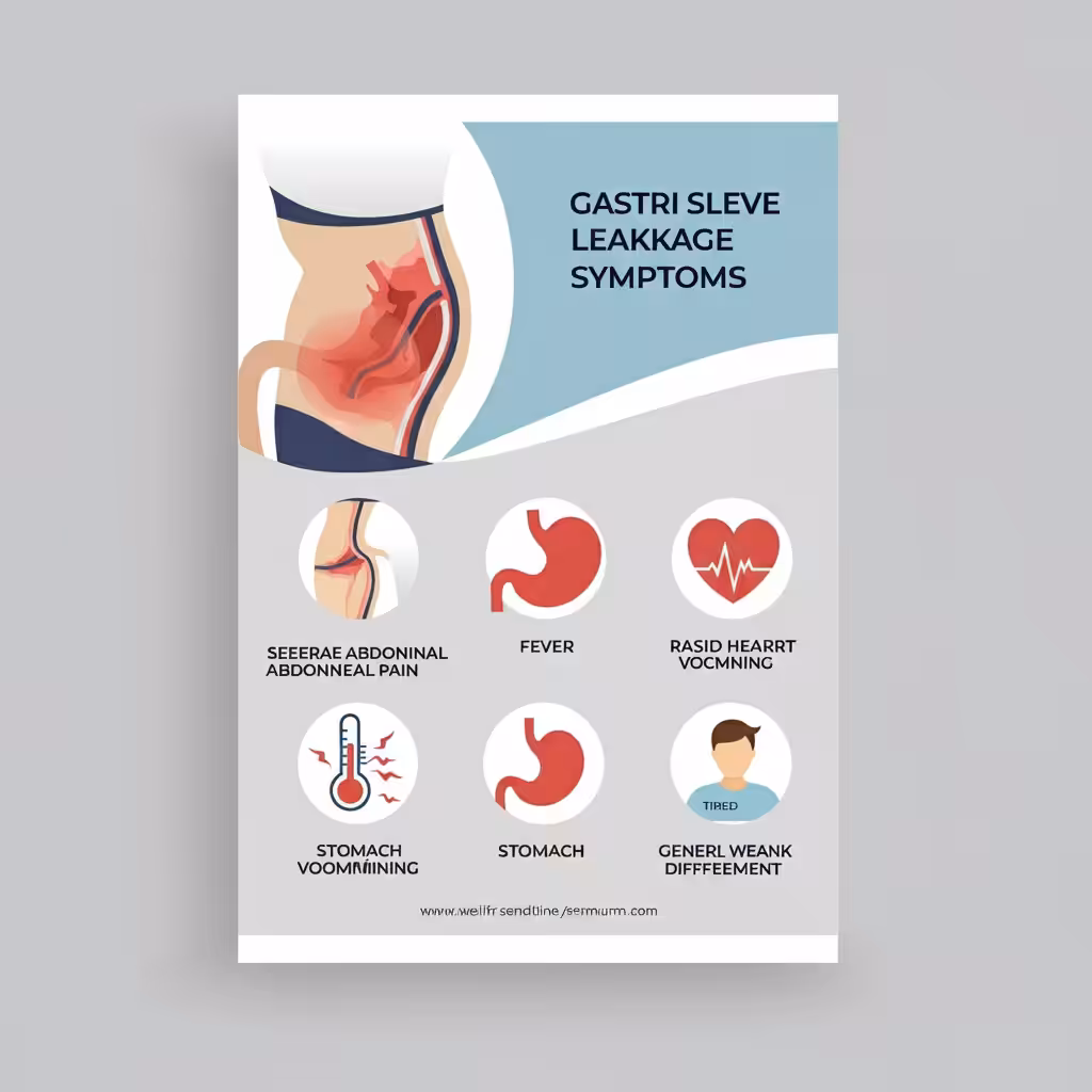 Gastric Sleeve Leak Symptoms: Early Detection and Patient Guide gastric bypass leak symptoms