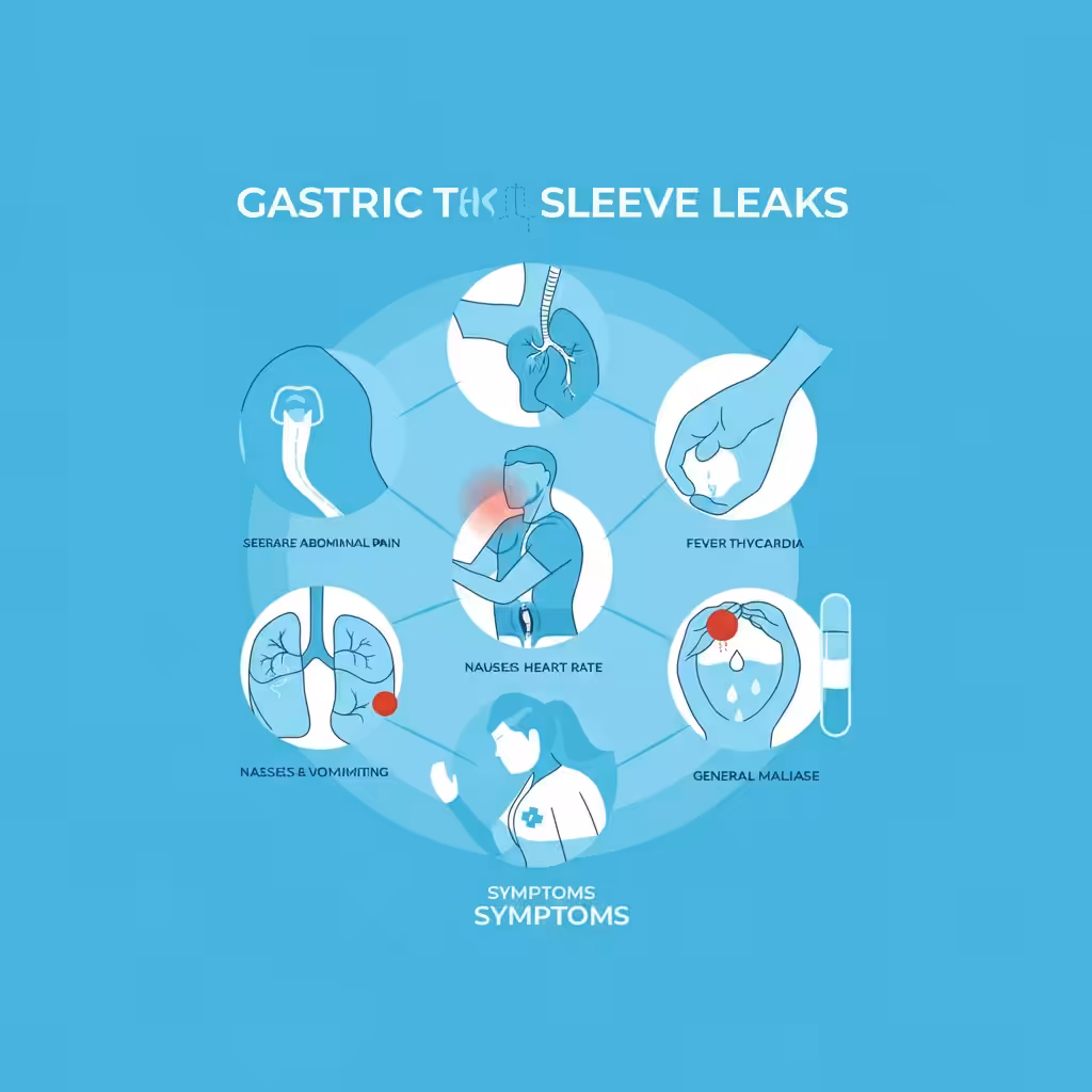 Gastric Sleeve Leak Symptoms: Early Detection and Patient Guide gastric sleeve leak symptoms