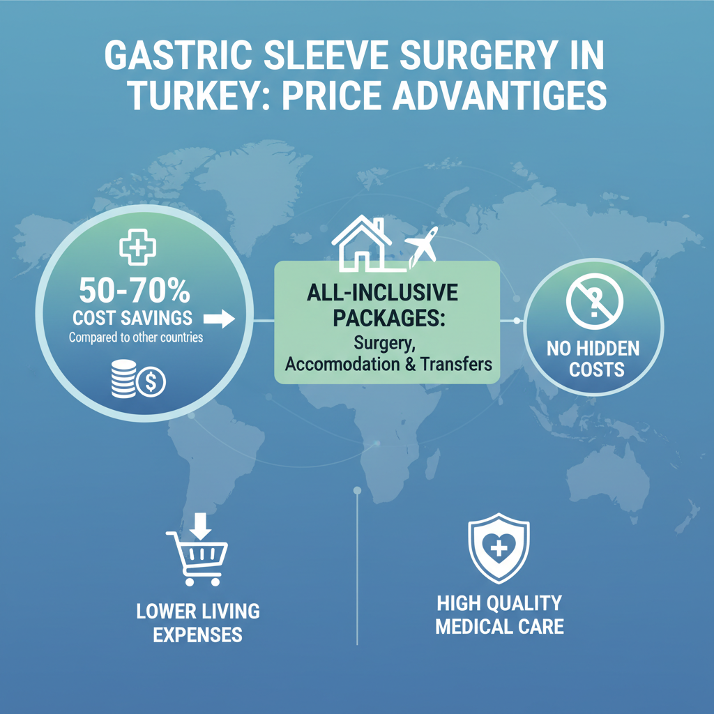 Preisvorteile einer Magenverkleinerung in der Türkei