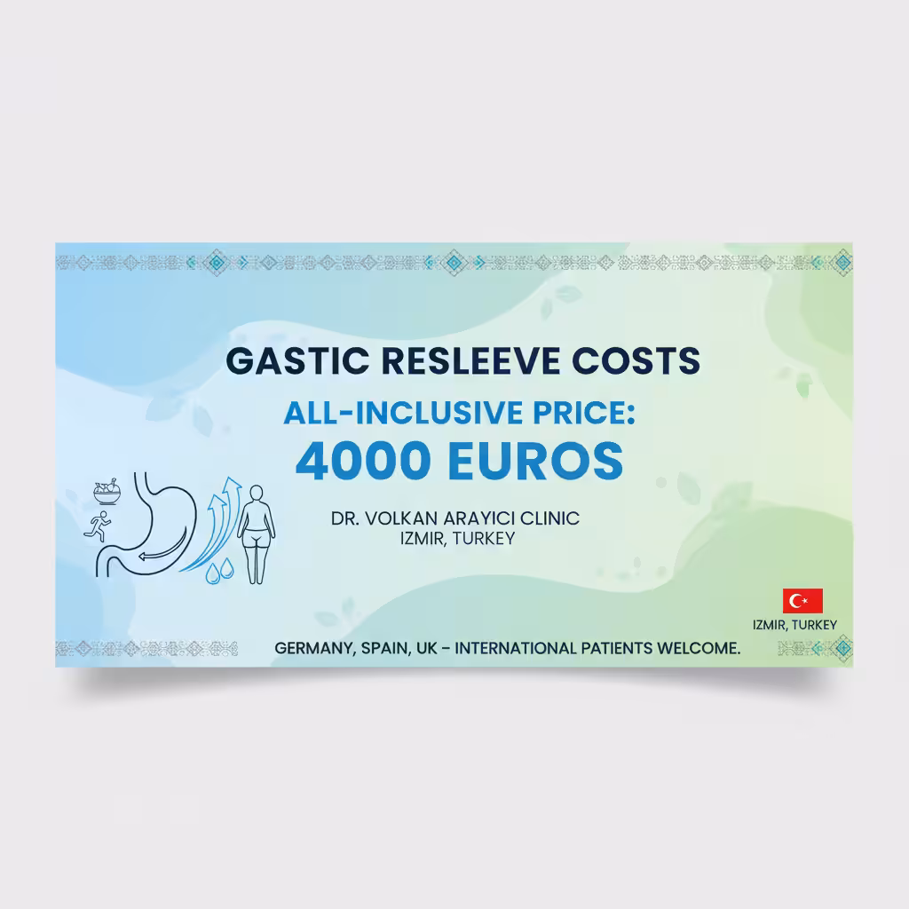 Gastric ReSleeve Price turkey 4000 Euro