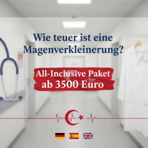 Was kostet eine Magenverkleinerung in der Türkei? Alles, was Sie wissen müssen! Wie Teuer ist eine Magenverkleinerung? all-inclusive paket ab 3500 Euro